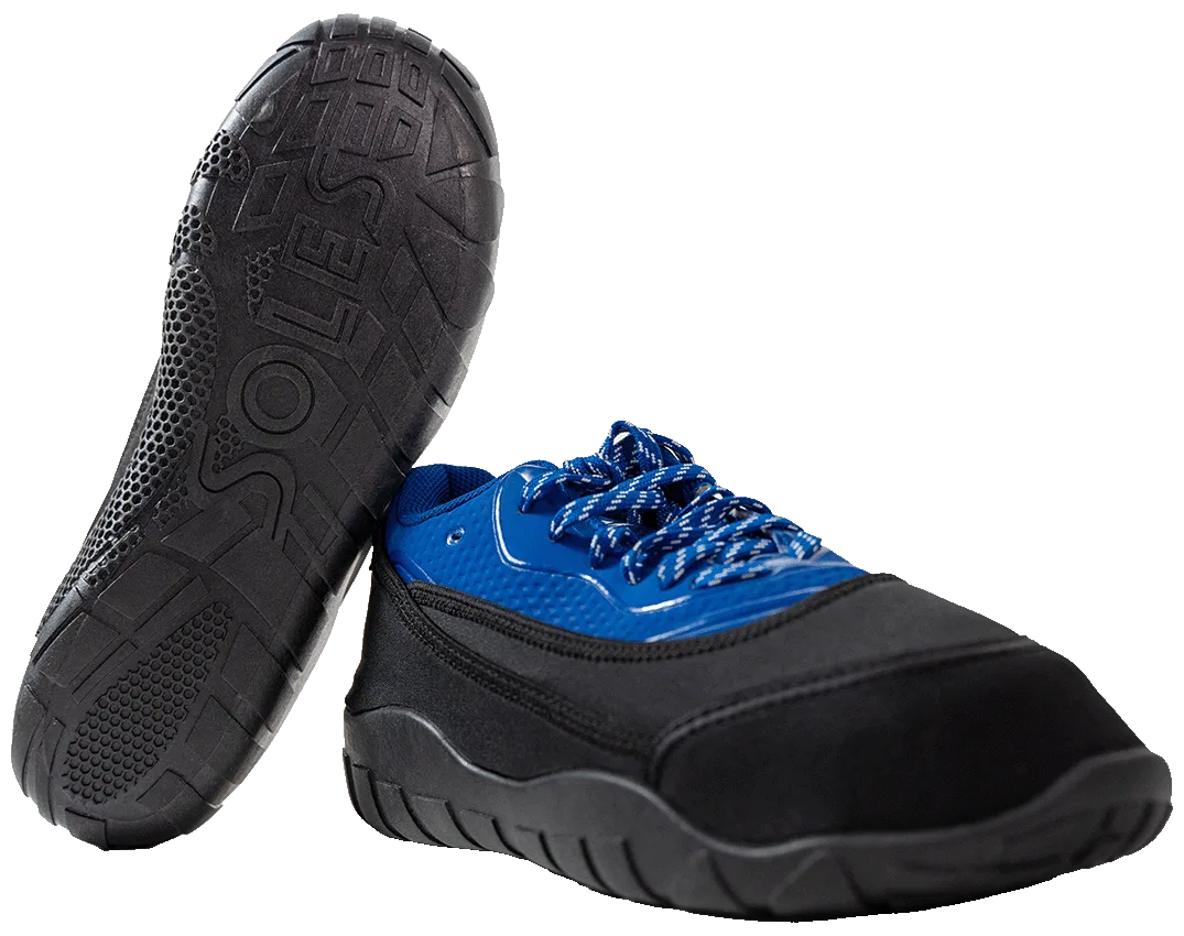 SSOLES cleat cover, pair shown with branded sole tread